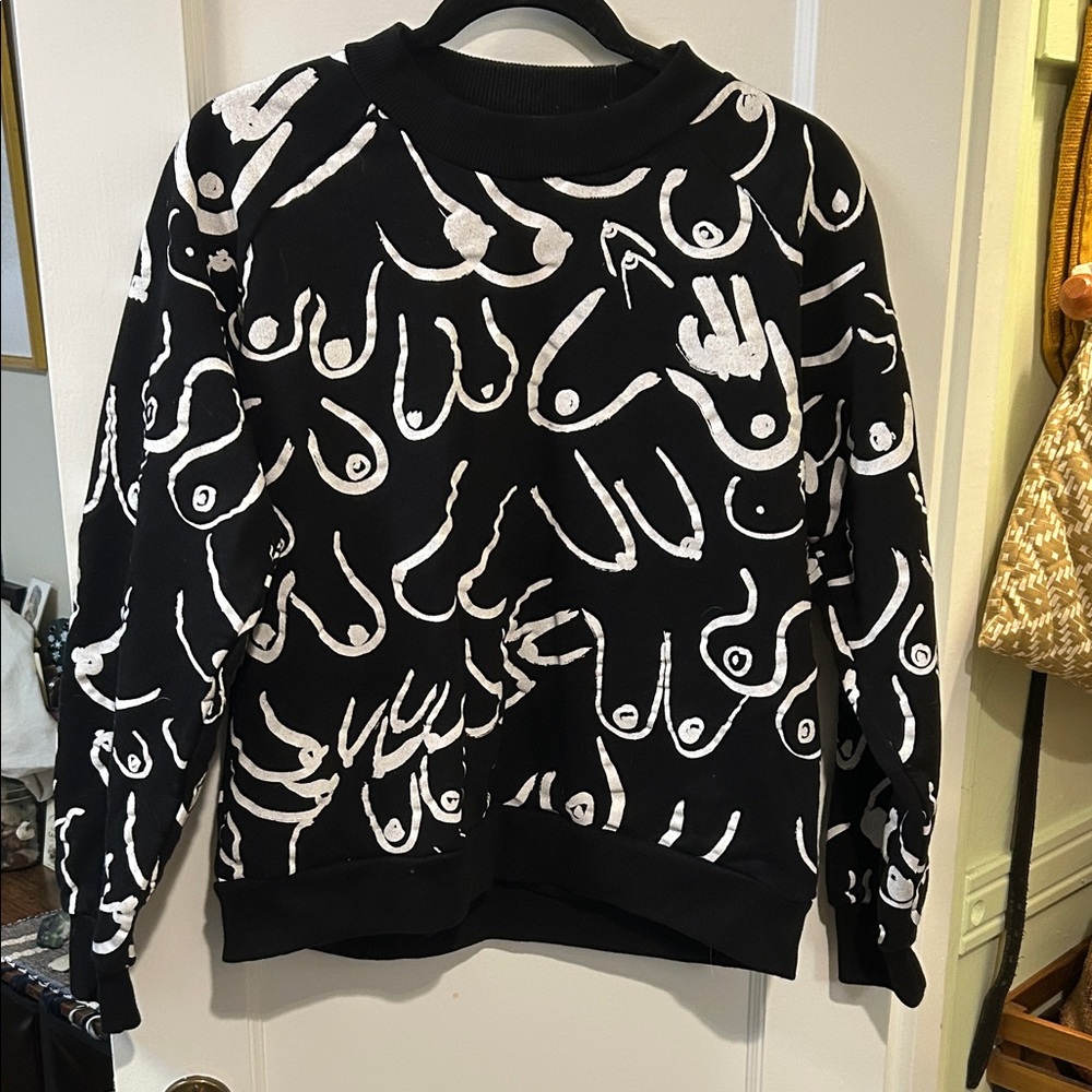 Gravel & Gold Boob Sweatshirt